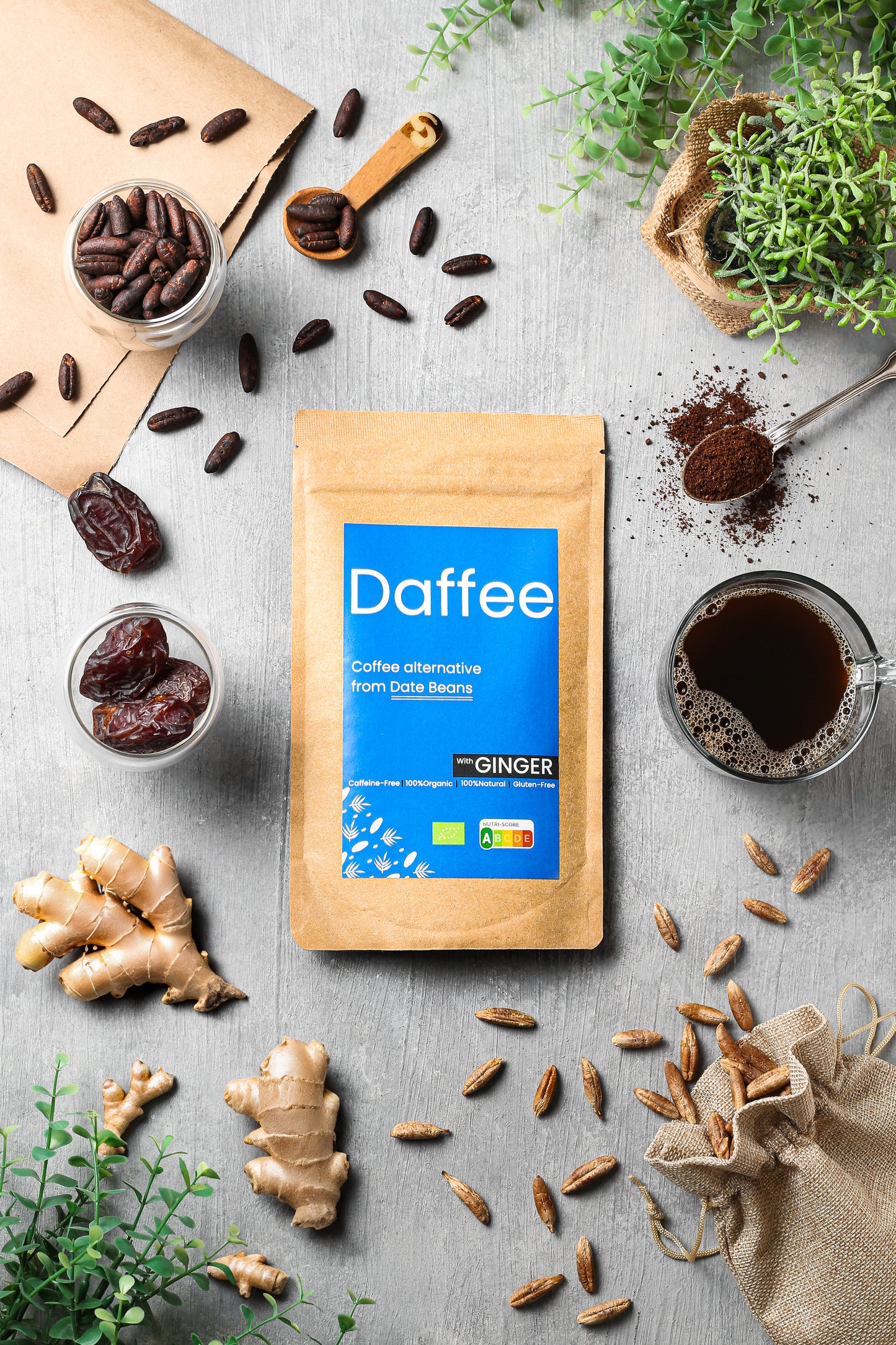 Organic Daffee - Natural Ginger
